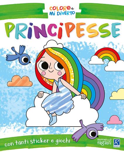 Principesse. Coloro e mi diverto - Marta Sorte - copertina