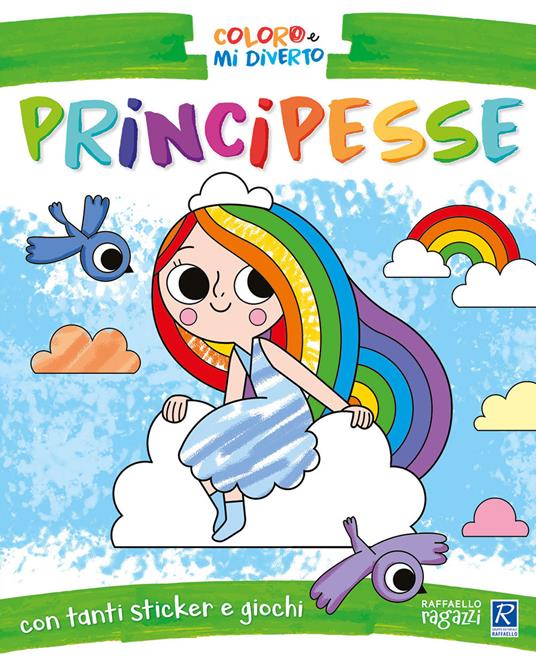 Principesse. Coloro e mi diverto - Marta Sorte - copertina