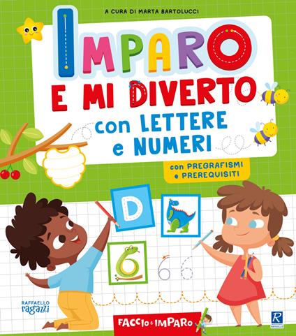 Imparo e mi diverto con lettere e numeri - Marta Bartolucci - copertina