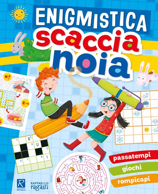 Enigmistica scaccianoia. I giocoscopro. Ediz. a colori - Giulia Tedesco - copertina