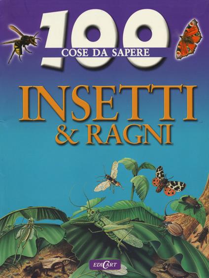 Insetti e ragni - Steve Parker - copertina