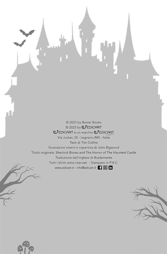 Gli orrori del castello stregato. Sherlock Bones - Tim Collins - 2