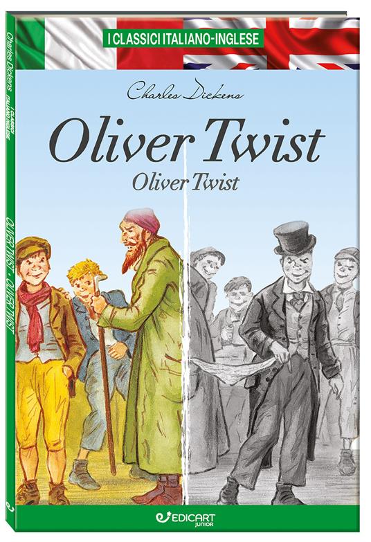 Oliver Twist. Testo inglese a fronte. Ediz. bilingue - Charles Dickens - copertina