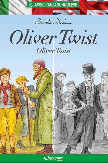 Oliver Twist. Testo inglese a fronte. Ediz. bilingue - Charles Dickens - copertina