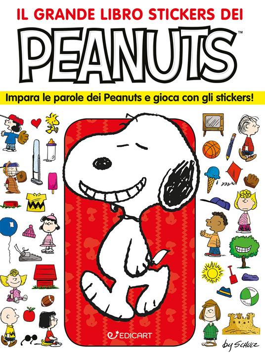 Il grande libro stickers dei Peanuts. Peanuts. Ediz. illustrata - copertina