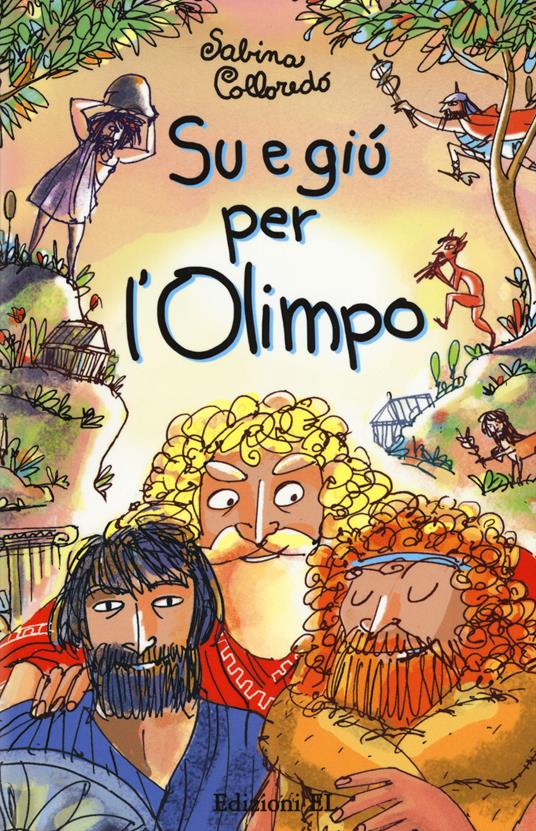 Su e giù per l'Olimpo - Sabina Colloredo - copertina