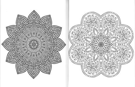 Mandala. Armonia per lo spirito. 100 disegni zen da colorare. Ediz. illustrata. Con gadget - 3