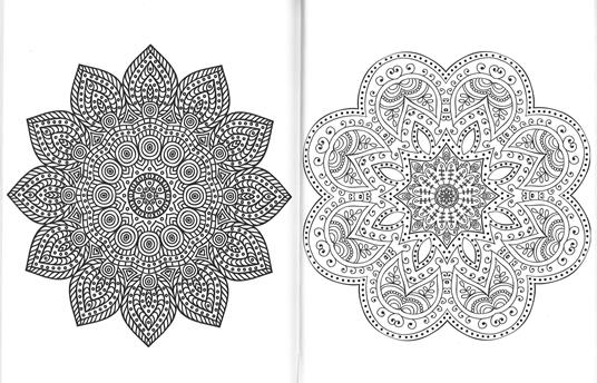 Mandala. Armonia per lo spirito. 100 disegni zen da colorare. Ediz. illustrata. Con gadget - 3