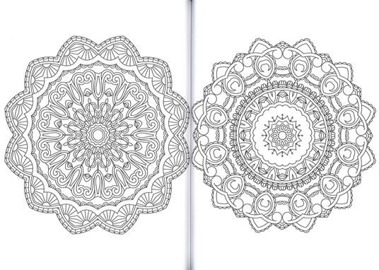 Mandala. Armonia per lo spirito. 100 disegni zen da colorare. Ediz. illustrata. Con gadget - 4