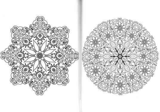 Mandala. Armonia per lo spirito. 100 disegni zen da colorare. Ediz. illustrata. Con gadget - 5