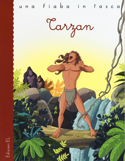 Tarzan da Edgar Rice Burroughs - Stefano Bordiglioni - copertina