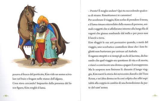 Kim da Rudyard Kipling. Classicini. Ediz. a colori - Matteo Benedetti - 2