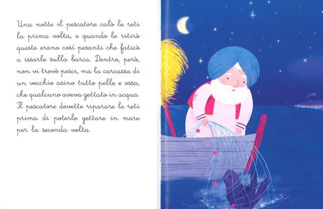 Il pescatore e il genio da Le mille e una notte. Ediz. a colori - Stefano Bordiglioni - 2