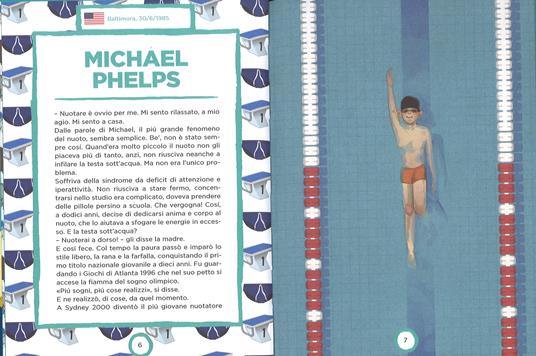 Campioni del nuoto di ieri e di oggi. Ediz. a colori - Daniele Nicastro - 4