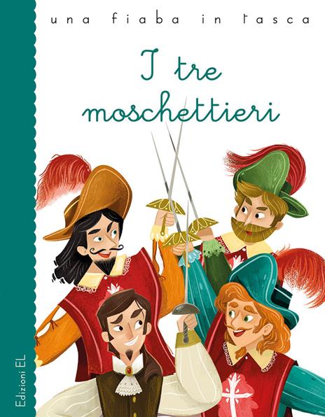 I tre moschettieri da Alexandre Dumas. Ediz. a colori - Stefano Bordiglioni - copertina