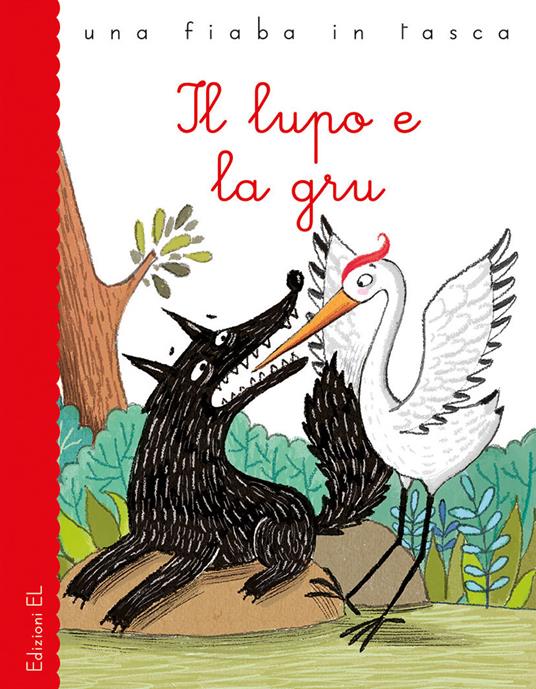 Il lupo e la gru - Stefano Bordiglioni - copertina