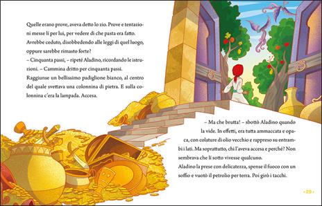 Aladino e la lampada meravigliosa. Classicini. Ediz. illustrata - Tommaso Percivale - 2