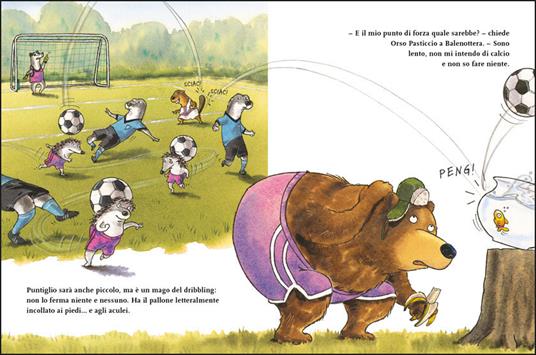 Orso Pasticcio gioca a calcio. Ediz. a colori - Daniel Napp - 4