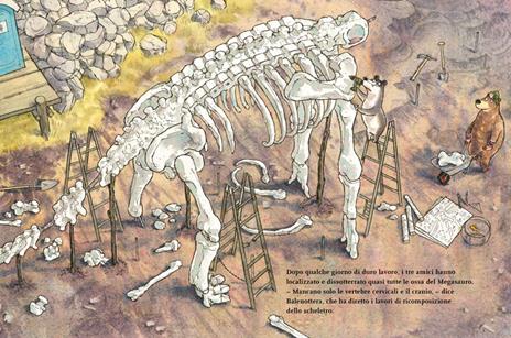 Orso Pasticcio e il megasauro. Ediz. a colori - Daniel Napp - 2