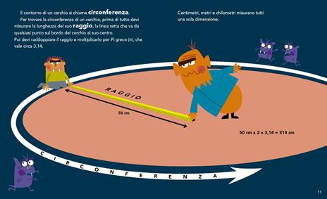 Perimetro, area e volume. Un libro mostruoso sulle dimensioni. Numeri 1! - David A. Adler - 3
