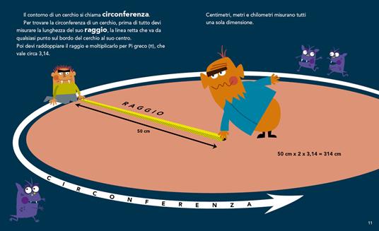 Perimetro, area e volume. Un libro mostruoso sulle dimensioni. Numeri 1! - David A. Adler - 3