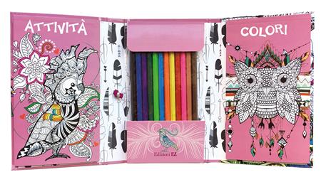 Il mio cofanetto. Colori zen. Ediz. illustrata. Con 12 matite colorate - 4