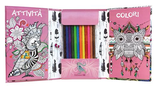 Il mio cofanetto. Colori zen. Ediz. illustrata. Con 12 matite colorate - 4