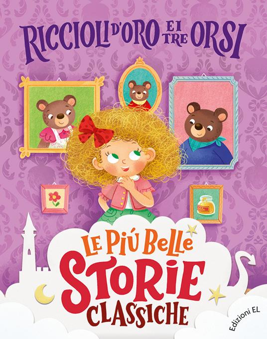 Riccioli d'Oro e i tre orsi. Ediz. a colori - Roberto Piumini - copertina