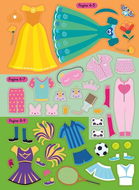 Bamboline da vestire. Principesse. Ediz. a colori - 4