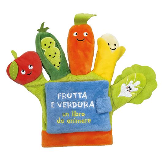 Frutta e verdura. Un libro da animare. Ediz. a colori - copertina
