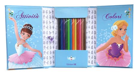 Il mio cofanetto. Ballerine splendenti. Ediz. illustrata. Con 12 matite colorate - 3