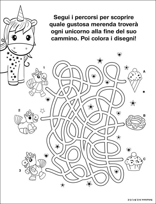 Caleidoscopio. Magici unicorni. Ediz. illustrata. Con 6 pennarelli luminosi - 5