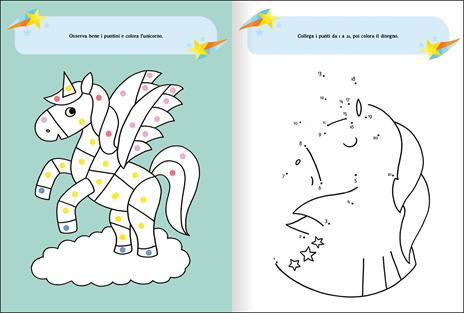 Gli unicorni. Adesivi scintillanti. Ediz. a colori - 4