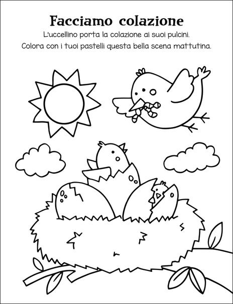 Amici coniglietti da colorare. Ediz. illustrata. Con 12 pastelli - 3