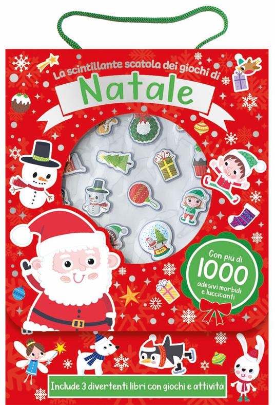 La scintillante scatola dei giochi di Natale - copertina