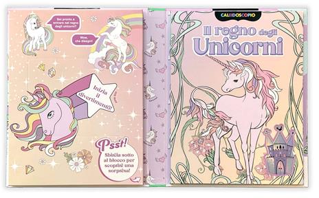 Caleidoscopio. Il regno degli unicorni. Ediz. illustrata. Con 6 pennarelli colorati - 2