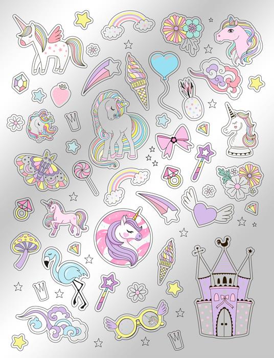 Caleidoscopio. Il regno degli unicorni. Ediz. illustrata. Con 6 pennarelli colorati - 3