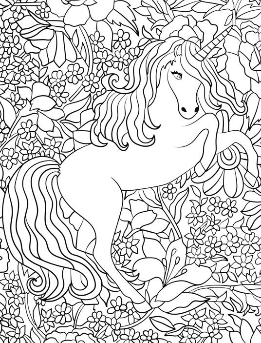 Caleidoscopio. Il regno degli unicorni. Ediz. illustrata. Con 6 pennarelli colorati - 4