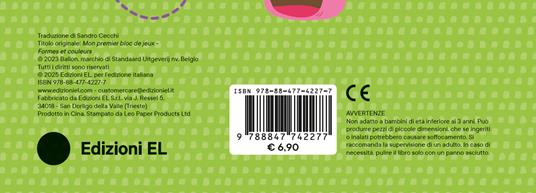 Il mio primo blocco di giochi. Forme e colori. Ediz. a colori - 5