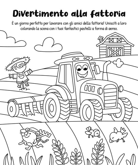 Mezzi di trasporto. Ediz. illustrata. Con 5 pastelli colorati - 3