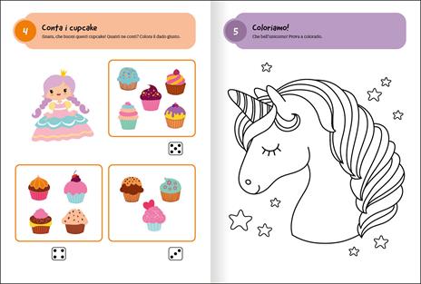 100 giochi. Principesse e unicorni. Ediz. a colori - 3
