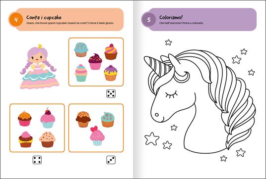 100 giochi. Principesse e unicorni. Ediz. a colori - 3