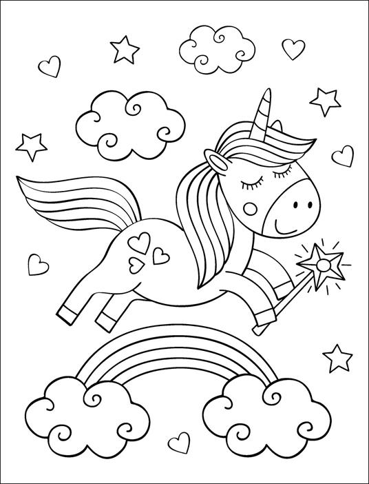 Caleidoscopio junior. Unicorni. Ediz. illustrata. Con 5 pennarelli colorati. Con Adesivi - 4