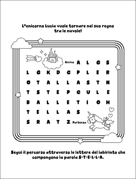 Caleidoscopio junior. Unicorni. Ediz. illustrata. Con 5 pennarelli colorati. Con Adesivi - 5