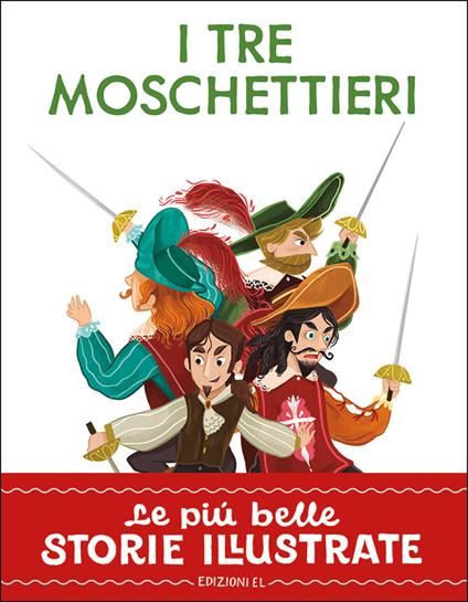 I tre moschettieri. Stampatello maiuscolo. Ediz. a colori - Stefano Bordiglioni - copertina