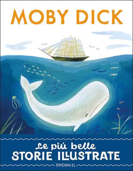 Moby Dick. Stampatello maiuscolo. Ediz. a colori - Stefano Bordiglioni - copertina