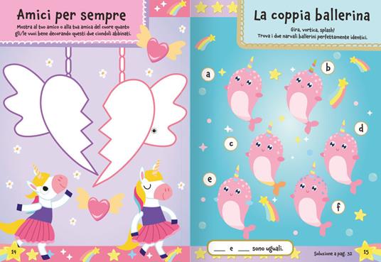 Unicorni. Valigetta magica. Ediz. a colori. Con 5 matite colorate. Con 10 pennarelli. Con Adesivi - 2