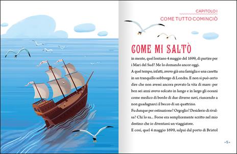 Il viaggi di Gulliver. Pocket. Classicini. Ediz. a colori - Alessandro Gatti - 2