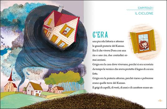 Il meraviglioso Mago di Oz. Pocket. Classicini. Ediz. a colori - Silvia Roncaglia - 2