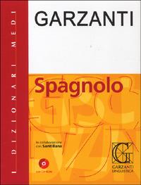 Dizionario medio di spagnolo. Spagnolo-italiano, italiano-spagnolo. Con CD-ROM - copertina